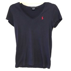 ❌SOLD❌ Ralph Lauren navy tee Polo